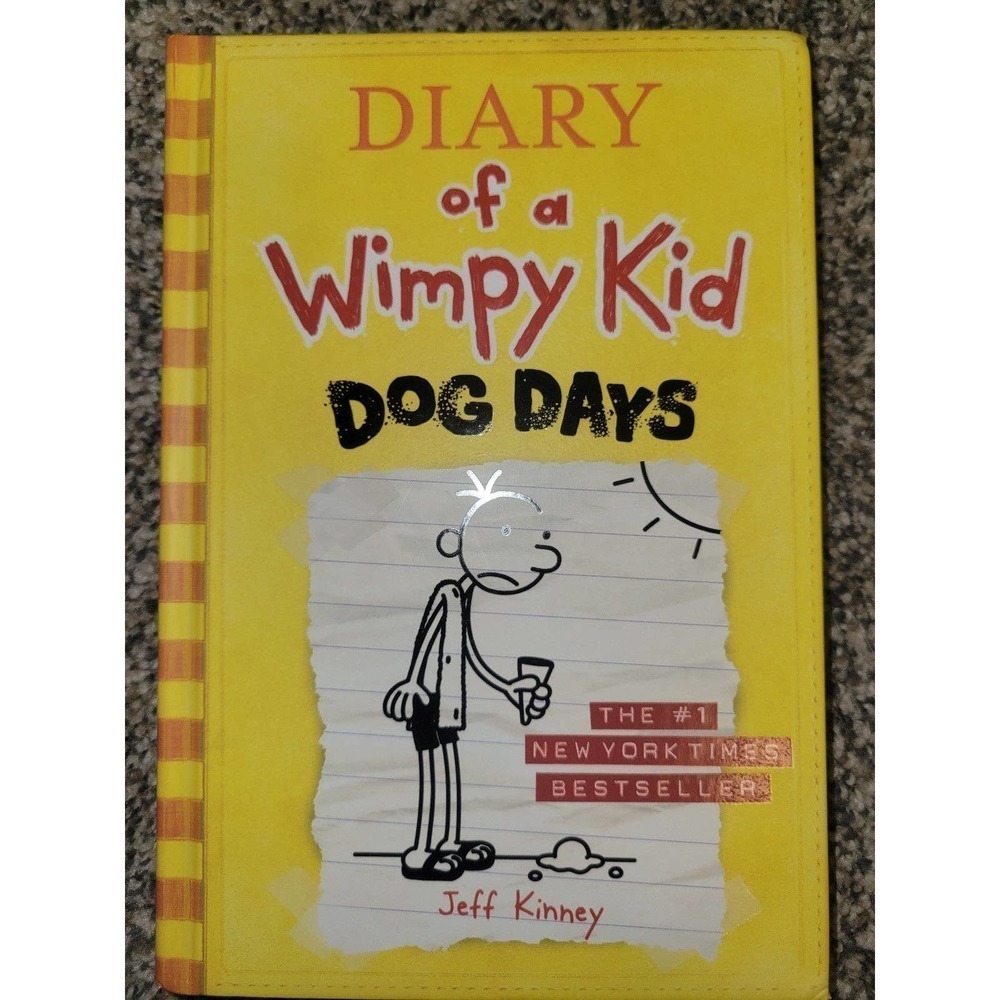 Diary of a Wimpy Kid Dog Days Book Hardcover
